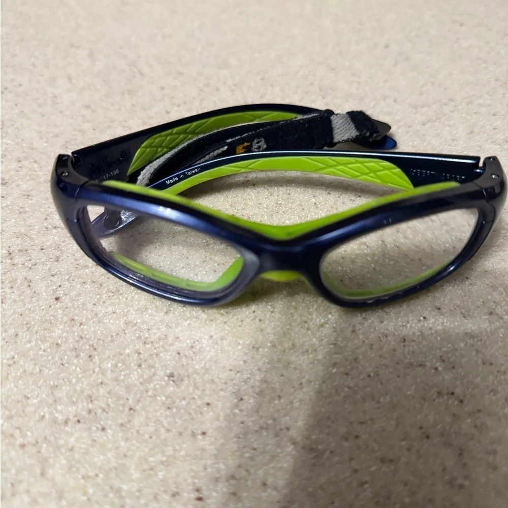 Liberty Sport Slam EYEGLASSES FRAMES 49-17-135 Blue Green Sport TV6 35305
